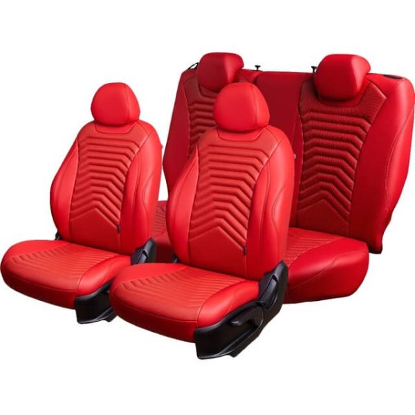 Чехлы Премиум Экокожа Байрон Президент|Жук на Nissan Sentra 7 (B17) 2012-2017 г.в.